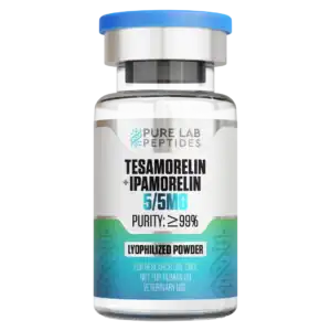 Tesamorelin 5mg + Ipamorelin 5mg (10mg Blend)