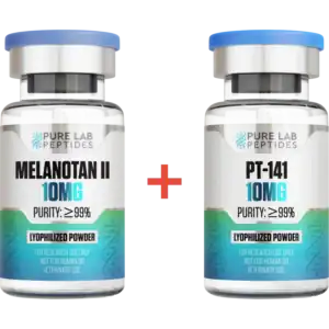 PT-141 (10 mg) + Melanotan II (10 mg) Stack